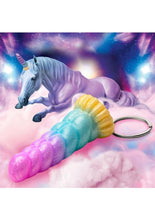 Load image into Gallery viewer, Creature Cocks Mystique Unicorn Keychain
