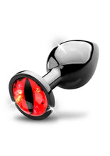 Load image into Gallery viewer, Creature Cocks Red Eye Metal Butt Plug
