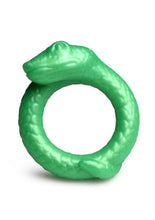 Load image into Gallery viewer, Creature Cocks Serpentine Silicone Cock Ring - Green
