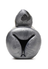 Load image into Gallery viewer, Creature Cocks She-Wolf Silicone Stroker - Black/Silver
