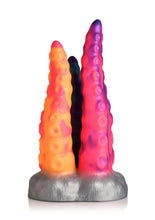 Load image into Gallery viewer, Creature Cocks Tenta- Trio Silicone Dildo - Multicolor
