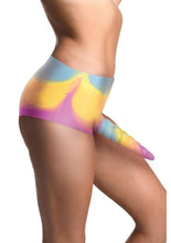 Load image into Gallery viewer, Creature Cocks Unicorn Silicone Strap-On - Multicolor
