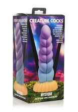 Load image into Gallery viewer, Creature Cocks Silicone Unicorn Dildo - Multicolor
