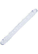 Load image into Gallery viewer, Crystal Jellies Double Dildo - Clear - 18in
