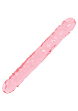 Load image into Gallery viewer, Crystal Jellies Jr. Double Dildo - Pink - 12in
