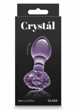 Load image into Gallery viewer, Crystal Premium Glass Flower Probe - Purple
