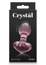 Load image into Gallery viewer, Crystal Premium Glass Heart Probe - Pink
