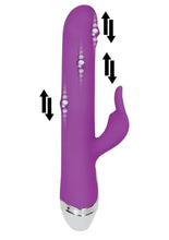 Load image into Gallery viewer, Dancing Pearl Rabbit Rechargeable Silicone Rabbit Vibrator
