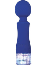 Load image into Gallery viewer, Dazzle Rechargeable Silicone Wand Massager with Glitter Handle
