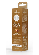 Load image into Gallery viewer, Deeply Love You Throat Relaxing Spray Salt Caramel - 1oz
