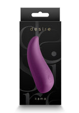 Load image into Gallery viewer, Desire Kama Rechargeable Silicone Vibrator - Purple
