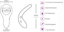 Load image into Gallery viewer, Lovense Diamo Remote Controlled Vibrating Silicone Cock Ring
