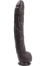 Load image into Gallery viewer, Dick Rambone Dildo - Black - 17in
