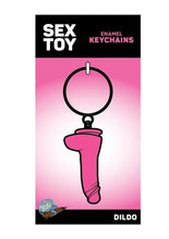 Load image into Gallery viewer, Dildo Pink Keychain
