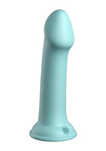 Load image into Gallery viewer, Dillio Platinum Big Hero Silicone Dildo - Teal - 6in
