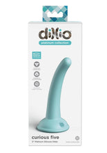 Load image into Gallery viewer, Dillio Platinum Curious Five Silicone Dildo
