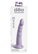 Load image into Gallery viewer, Dillio Platinum Slim Seven Silicone Dildo
