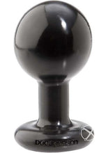 Load image into Gallery viewer, Doc Johnson Round Butt Plug - Black - Medium
