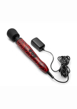 Load image into Gallery viewer, Doxy Original Wand Plug-In Body Massager - Black/Red/Rose Pattern
