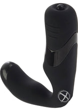Load image into Gallery viewer, Dr. Joel Kaplan Compact Vibrating Prostate Stimulator - Black
