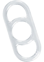 Load image into Gallery viewer, Dr. Joel Kaplan Pump Erection Enhancer Silicone Cock Ring - Clear
