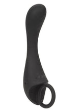 Load image into Gallery viewer, Dr. Joel Kaplan Rechargeable Silicone Prostate Locator Anal Vibrator - Black
