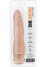 Load image into Gallery viewer, Dr. Skin Cock Vibe 4 Vibrating Dildo - Vanilla - 8in
