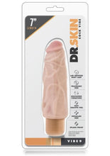 Load image into Gallery viewer, Dr. Skin Cock Vibe 9 Vibrating Dildo - Vanilla - 7in
