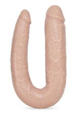 Load image into Gallery viewer, Dr. Skin Dr. Double Dual Penetrating Dildo - Vanilla - 18in
