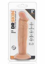 Load image into Gallery viewer, Dr. Skin Dr. Small Dildo with Suction Cup - Flesh/Vanilla - 6in
