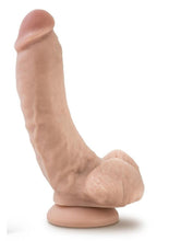 Load image into Gallery viewer, Dr. Skin Mr. Mayor Dildo with Balls and Suction Cup - Vanilla - 9in
