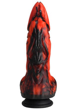 Load image into Gallery viewer, Dragon Thrust Rechargeable Silicone Thrusting and Vibrating Dildo
