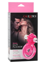 Load image into Gallery viewer, Dual Clit Flicker with Removable Waterproof Stimulator - Pink
