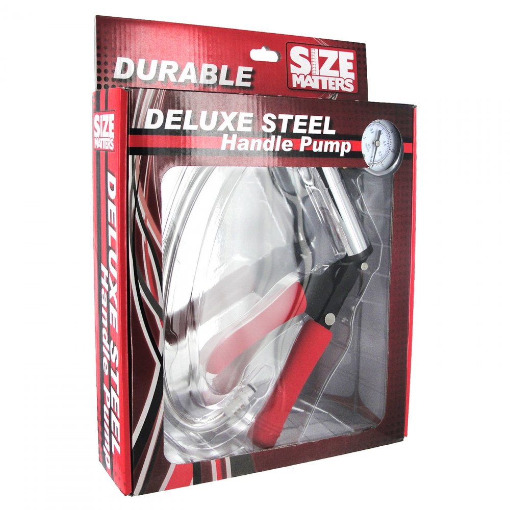 Size Matters - Deluxe Steel Hand Pump