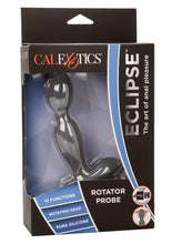 Load image into Gallery viewer, Eclipse Rechargeable Silicone Rotator Probe - Grey
