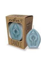 Load image into Gallery viewer, Eden&#39;s Candle Vanilla Scented Vagina - Blue
