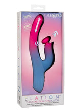 Load image into Gallery viewer, Elation Thrusting Rechargeable Silicone Dual Stimulator - Multicolor

