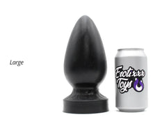 Load image into Gallery viewer, ErotixxxToys &quot;Butt Plug&quot; Large (Black)
