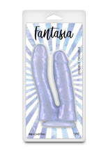 Load image into Gallery viewer, Fantasia Double Trouble Dildo - Lavender/Purple

