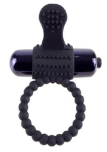 Load image into Gallery viewer, Fantasy C-Ringz Vibrating Silicone Super Cock Ring with Bullet
