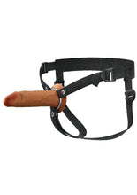 Load image into Gallery viewer, Fantasy X-Tensions Elite Silicone Dual Density Hollow Strap-On - Caramel - 6in
