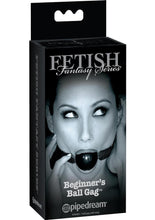 Load image into Gallery viewer, Fetish Fantasy Series Limited Edition Beginner's Ball Gag - Black
