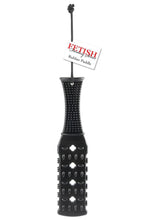 Load image into Gallery viewer, Fetish Fantasy Series Rubber Paddle - Black - 10.5in
