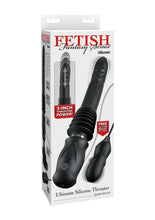 Load image into Gallery viewer, Fetish Fantasy Series Ultimate Silicone Rechargeable Thruster - Black
