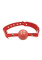 Load image into Gallery viewer, Fetish Play Ball Gag Vegan Leather
