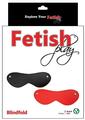 Load image into Gallery viewer, Fetish Play Blindfold Vegan Leather

