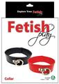 Load image into Gallery viewer, Fetish Play Collar Vegan Leather
