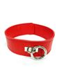 Load image into Gallery viewer, Fetish Play Collar Vegan Leather
