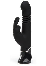 Load image into Gallery viewer, Fifty Shades Of Grey Greedy Girl Rechargeable Thrusting G-Spot Rabbit Vibrator - Black
