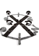 Load image into Gallery viewer, Fifty Shades Of Grey Keep Still Over The Bed Cross Restraint - Silver
